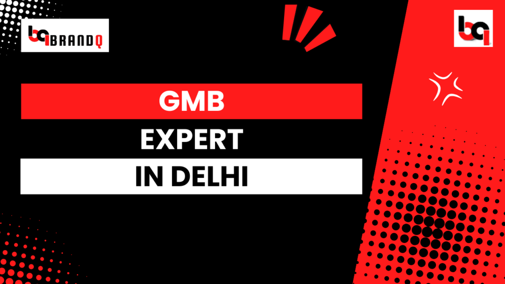 GMB Expert in Delhi optimizing a Google My Business listing for a local business